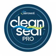 Aeroseal Clean Seal Pro certified dealer badge